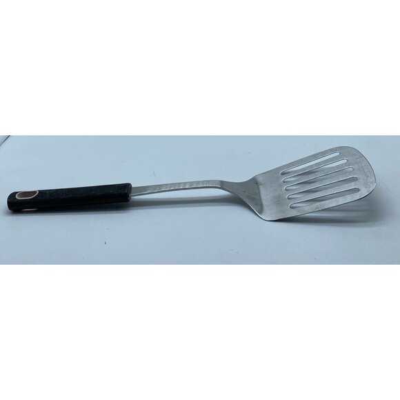 JA Henckels Spatula Turner Stainless Steel Black Handle 12.5 Inch Vintage 1990s - Picture 8 of 11